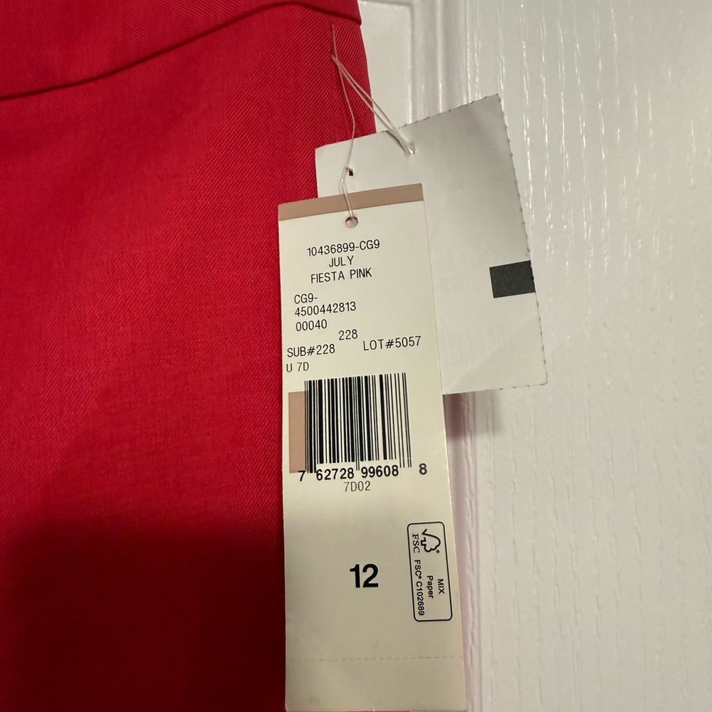 Vibrant Red Women's Blazer by 9 & Co. - Picture 9 of 11